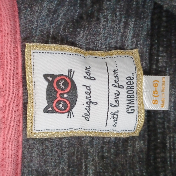 ✨3/$25✨ Gymboree Girls Heathered Grey Light Jacket - S 5-6 - Picture 8 of 9